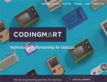 Tablet Screenshot of codingmart.com